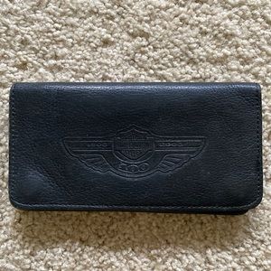 2003 Harley Davidson 100 Year Anniversary Leather Wallet